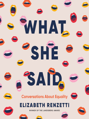 What She Said - Audiobook